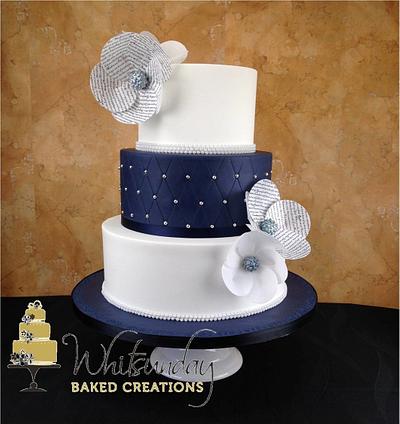 Navy Poetry - Cake by Whitsunday Baked Creations - Deb Smith