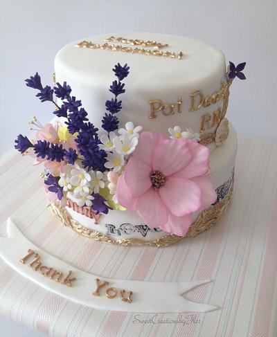 Retirement Cake - Cake by SweetCreationsbyFlor