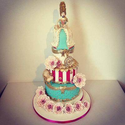 Miss Marie Antoinette - Cake by Dee