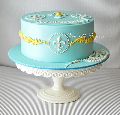 Fleur de lis - Cake by Oven 180 Degrees