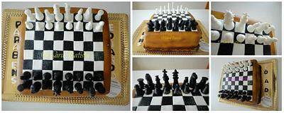 Chess Cake - Cake by Sara Batista