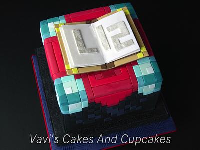 Luc's Minecraft Birthday Cake  - Cake by Vavi