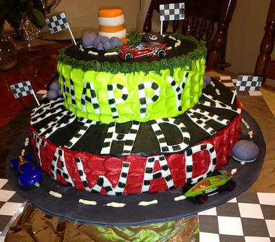 Race track!!! - Cake by Marie1521
