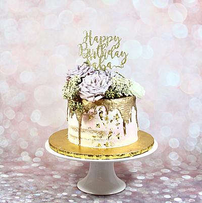 Elegant drip cake - Cake by soods