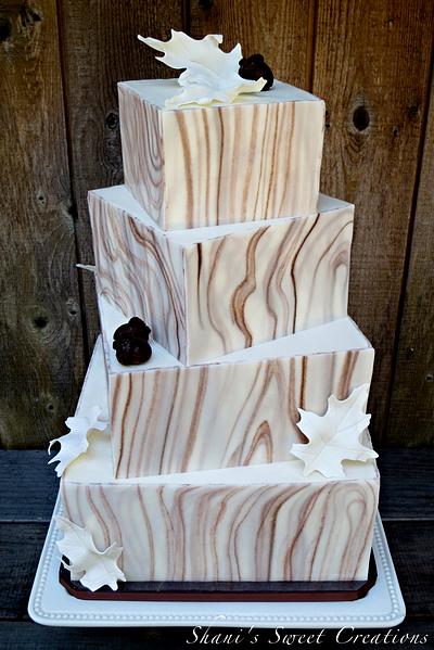 Sophisticated Rustic - Cake by Shani's Sweet Creations