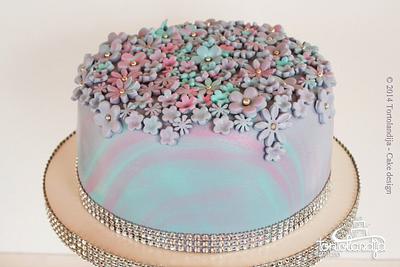 Flowers cake - Cake by Tortolandija