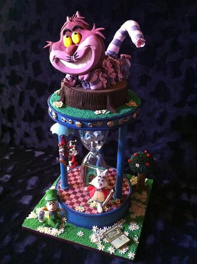 Alice in Wonderland 150 Years collaboration - Cake by Nicky