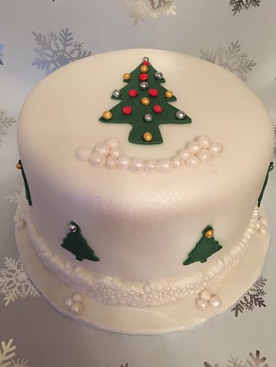 Christmas cake for Sue - Cake by Roberta