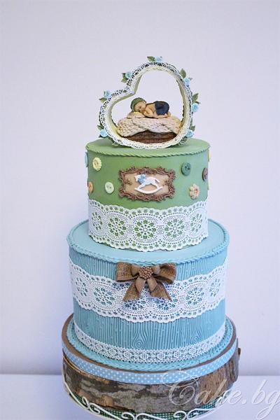 Baby boy cake - Cake by Eleonora Nestorova