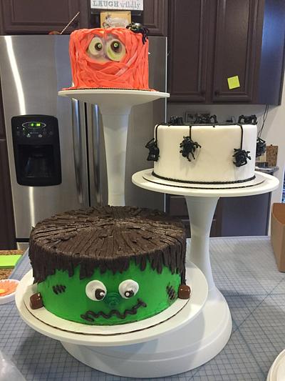 Halloween Display of Cakes - Cake by Joliez