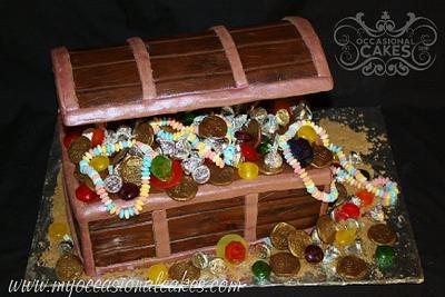 Treasure Chest Cake - Cake by Occasional Cakes