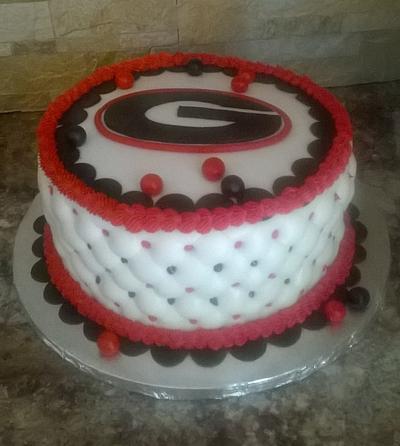 Georgia Bulldogs cake - Cake by Tareli