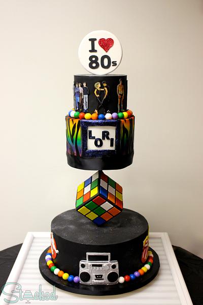 I Love The 80s!  - Cake by Stacked