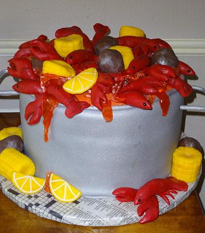 Crawfish Boil - Cake by Nissa
