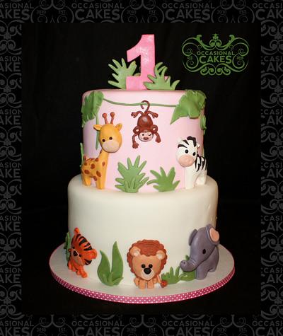 jungle party - Cake by Occasional Cakes