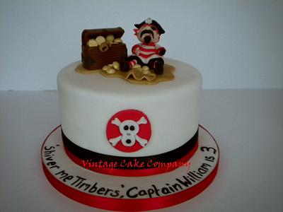 Pirate William's Cake - Cake by Paula Wright