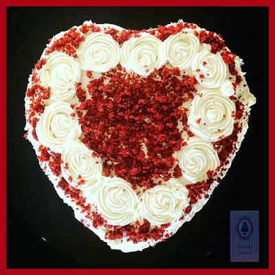 Red Velvet Mothers Day Cake - Cake by Take a Bite