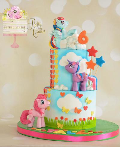 Little pony cake  - Cake by BettyCakesEbthal 