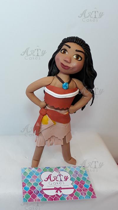 Moana figurine by Arty cakes  - Cake by Arty cakes