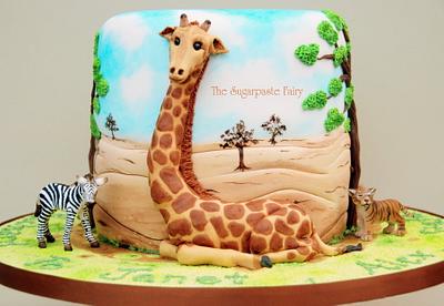 Out of Africa - Cake by The Sugarpaste Fairy