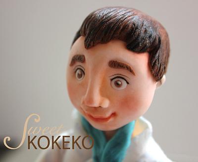 Karate Boy Topper - Cake by SweetKOKEKO by Arantxa