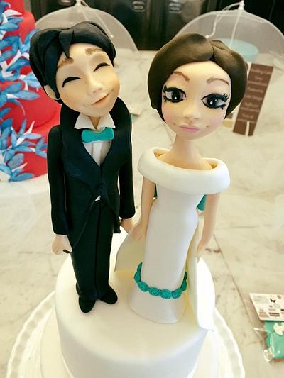 Wedding topper - Cake by Donatella Bussacchetti