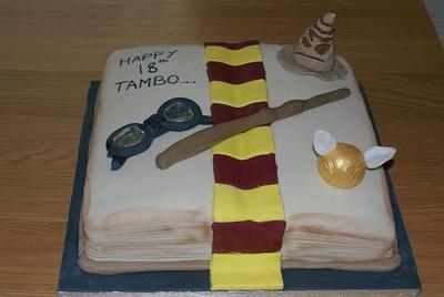 harry potter cake - Cake by oatescakes