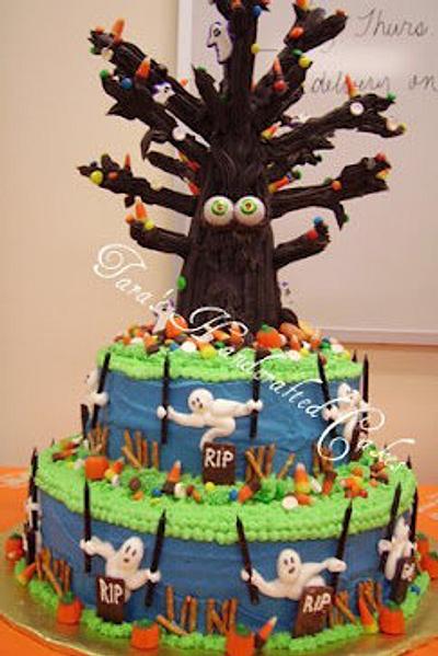 Halloween cake - Cake by Taras Handcrafted Cakes