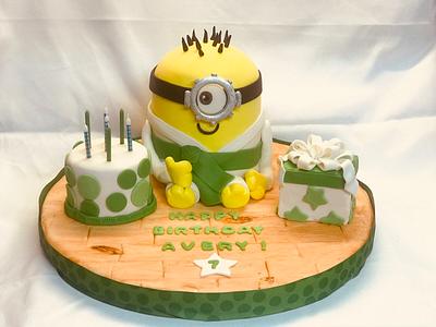 Karate Minion - Cake by Laurie