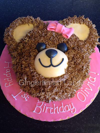 Teddy bear - Cake by Gingerbread Lane