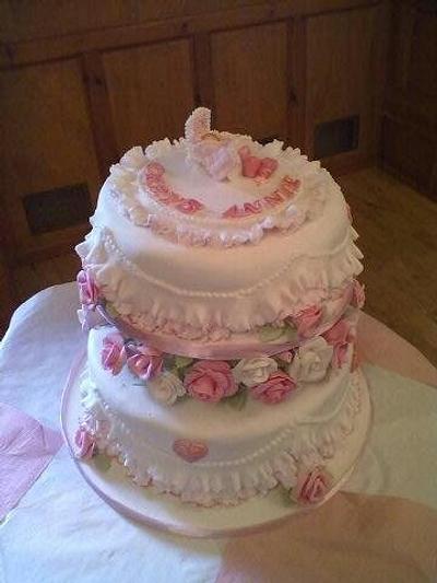 Christening Cake - Cake by Ann McKenzie