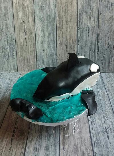 Whale cake - Cake by Pien Punt
