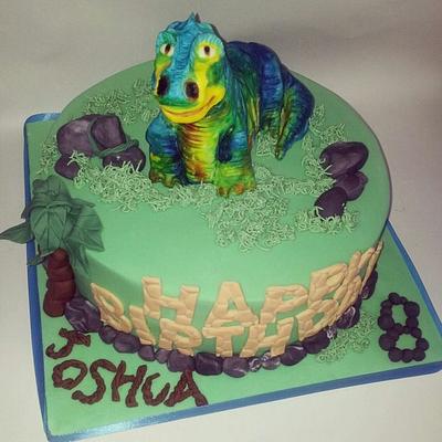 Dinosaur  - Cake by Time for Tiffin 
