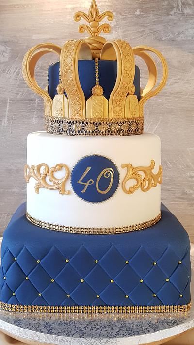 Crown cake - Cake by Monika Dobšovičová