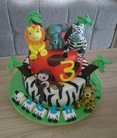 Jungle Buddies - Cake by LeesaCakemaker