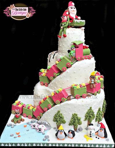 The Christmas Train - Cake by Jerri