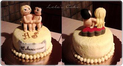 love is... - Cake by Daniela Morganti (Lela's Cake)