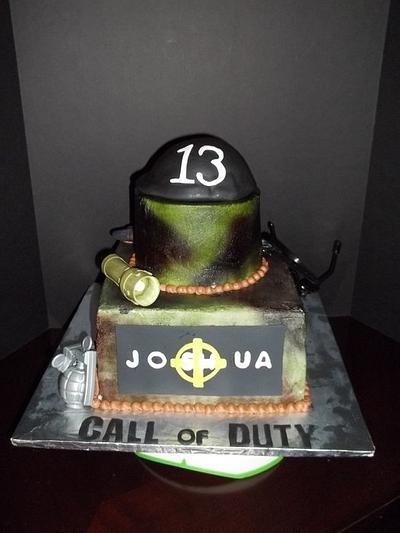 Call of Duty Cake - Cake by Teresa