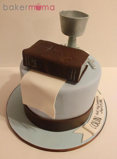 First Communion Cake - Cake by Bakermama