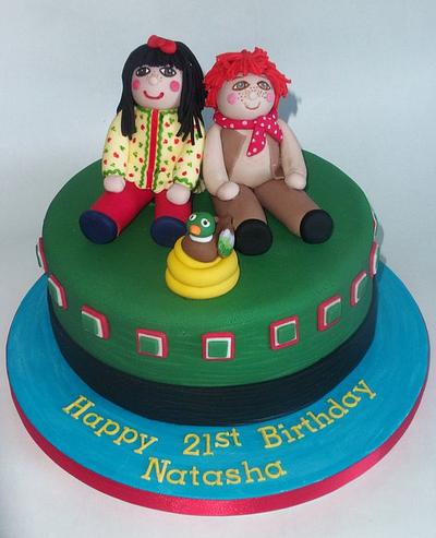 Rosie & Jim - Cake by stacemandu