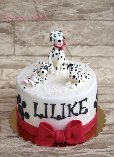 Dalmatian cake - Cake by Veronica22