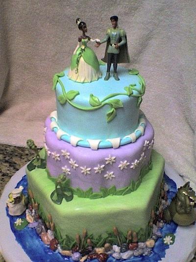 Princess and the Frog  - Cake by Laurie