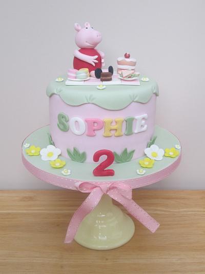 Peppa Pig Picnic - Cake by The Buttercream Pantry