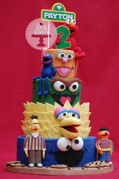Sesame Street Birthday Cake - Cake by Lesley Wright