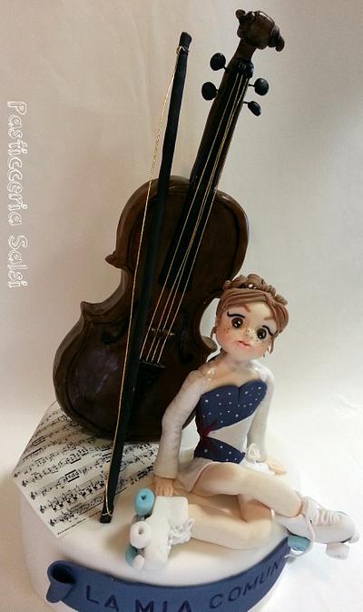 Violino - Cake by barbara Saliprandi