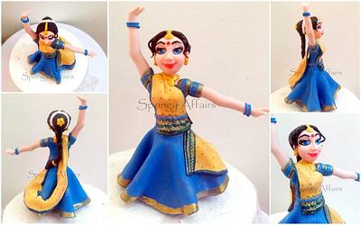 Kathak Dancer Topper! - Cake by Meenakshi S