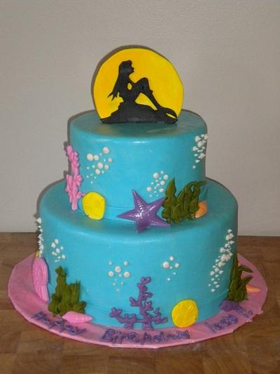 Little Mermaid cake - Cake by Chrissa's Cakes