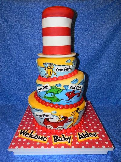 Seussical Baby Shower cake! - Cake by Traci