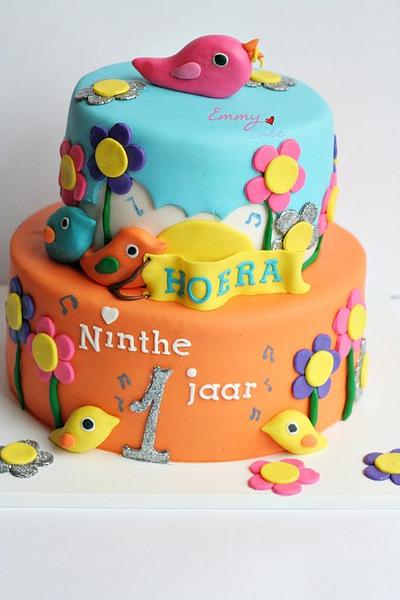 Birdies cake - Cake by Emmy 