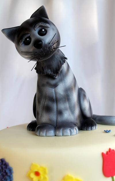 Cat - Cake by Kateřina Lončáková